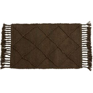 Nordal Jutan Vloerkleed S bruin/groen 60x90cm