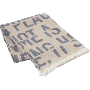 Quote plaid zand - 50030226