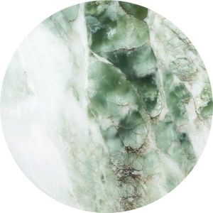 Marmer behangcirkel groen SC-049 ø142,5cm