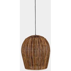 Hanglamp Buri bulb naturel rotan ø54cm