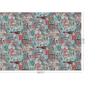 Underwater jungle fotobehang WP-699 - 389,6 x 280 cm