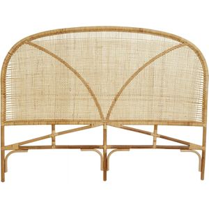 Bali hoofdbord rotan - naturel