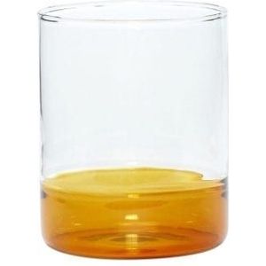 Drinkglazen amber - set van 6 stuks