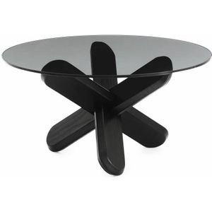 Ding salontafel smoke zwart 40x75cm