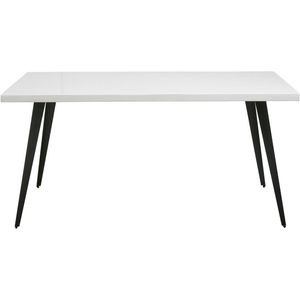 Blanca eettafel small - glanzend wit