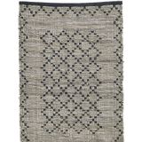 NORDAL handgeweven lederen tapijt CHINDI