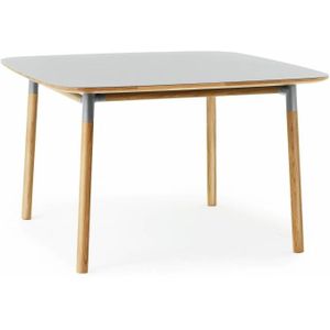 Form tafel eiken grijs