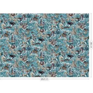Underwater jungle fotobehang WP-696 - 389,6 x 280 cm