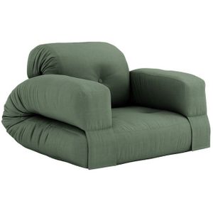 Hippo (slaap)fauteuil olijfgroen - 810756756090