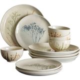 Bloomingville - Bea - Servies Set - 12 Stuks - Aardewerk