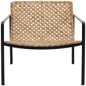 Habra stoel met armleuning - naturel