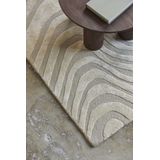 Vloerkleed - Grijs - Wol