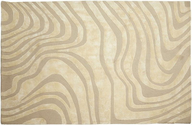 Vloerkleed - Grijs - Wol