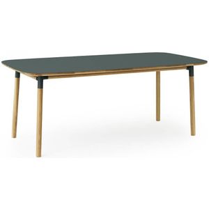 Normann Copenhagen - Form Table - Tafel - Groen - Eiken - Binnen