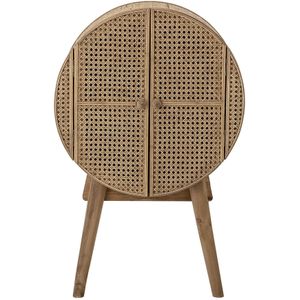 Bloomingville - Kast Otto - Natuur - Dennenhout - Rotan
