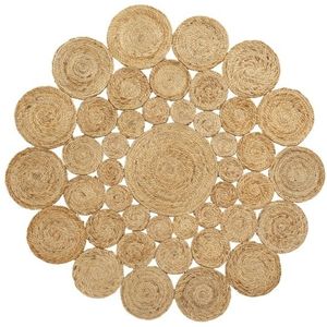 Lucia vloerkleed - jute Ø150cm