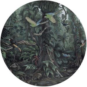 Tropical landscapes cirkelbehang SC-072 - ø 142,5 cm