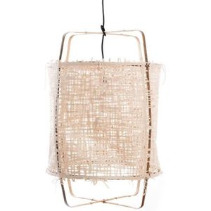 Hanglamp Z11 bamboe naturel karton ø48,5x72,5cm
