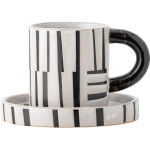Frankie kop en schotel set van 6 stuks - 82062634