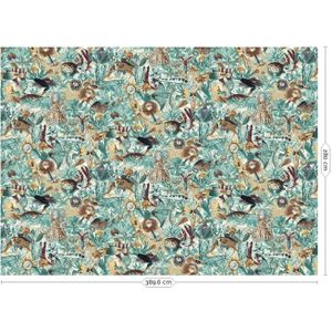 Underwater jungle fotobehang WP-695 - 389,6 x 280 cm