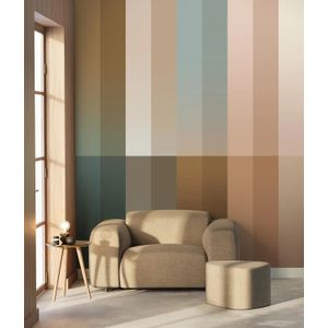 Gradient Stripes behang FU-024 - 194,8x280cm multikleur