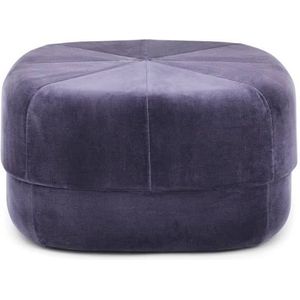Circus Pouf Large paars 35x65x65