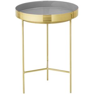 Tray tafel grijs Ø30x40cm