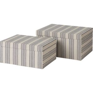 Cleo opbergboxen blauw/lichtgrijs - 70080498