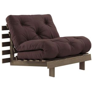 Roots 90 (slaap)fauteuil carob brown/bruin - 123106715090