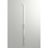 Instamat Arc elektrische handdoekwarmer 170 cm Soft Wit met Geborsteld front