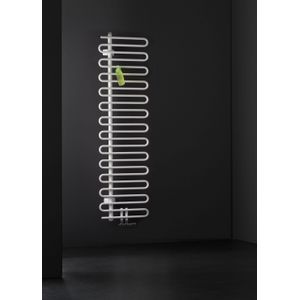 Instamat Cobra Badkamerradiator 142.1x50cm  -  Collectorbuis Links Wit - Aluminium - Verwarming - Radiatoren - Design Radiatoren - CO140.50LSM