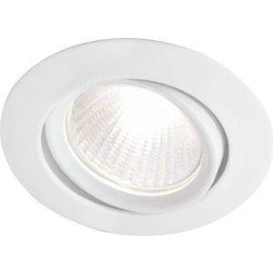 Blinq Piato inbouwspot IP44 2700K rond - wit