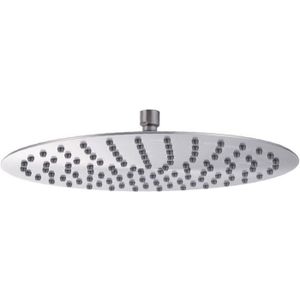 Wiesbaden UFO Luxe hoofddouche rond 300mm Ultra plat RVS