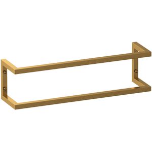 Brauer Combi handdoekbeugel 59x15x15cm - geborsteld goud