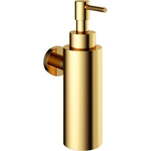 Hotbath Cobber CBA09 zeepdispenser wandmodel - gepolijst messing PVD