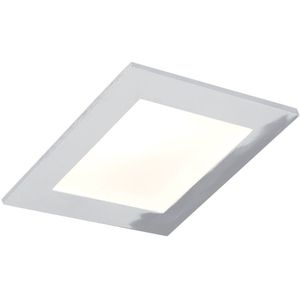 Blinq Lecco inbouwspot IP44 2700K vierkant - chroom