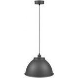 Bewonen Njoy hanglamp industrieel 38x25cm IP20 - grijs