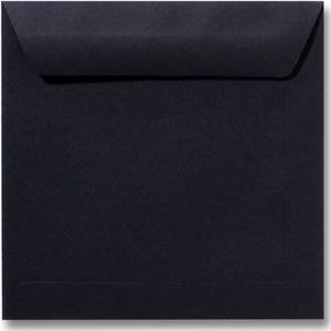 Envelop 19 x 19 cm Zwart