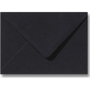 Envelop 9 x 14 cm Zwart