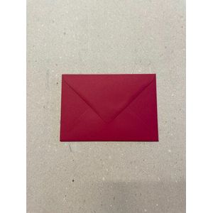 Envelop 11 x 15,6 cm Brandweer Rood