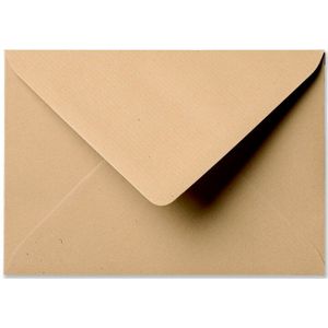 Envelop 12,5 x 17,6 cm Kraft bruin ( B6 )
