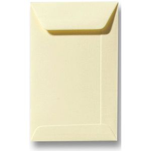 Envelop 6,5 x 10,5 cm  Zachtgeel