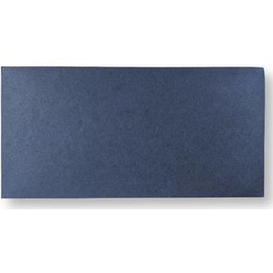 Ongerilde Kaart 13,5 x 27 cm Donkerblauw per 500 stuks