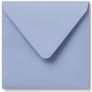 Envelop 12 x 12 cm Babyblauw