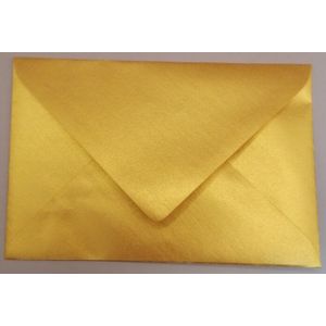 Envelop 12 x 18 cm Metallic gold