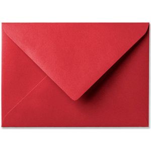 Envelop 12,5 x 17,6 cm Metallic Rosso