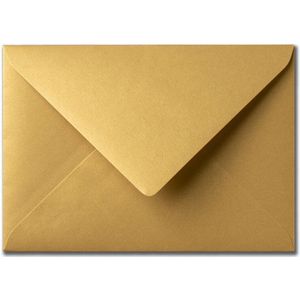 Envelop 12,5 x 17,6 cm Metallic Gold Rush