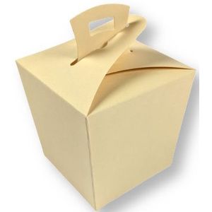 Wok box Abrikoos per 3 stuks