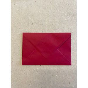 Envelop 12 x 18 cm Brandweer Rood