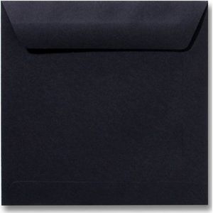 Envelop 22 x 22 cm Zwart